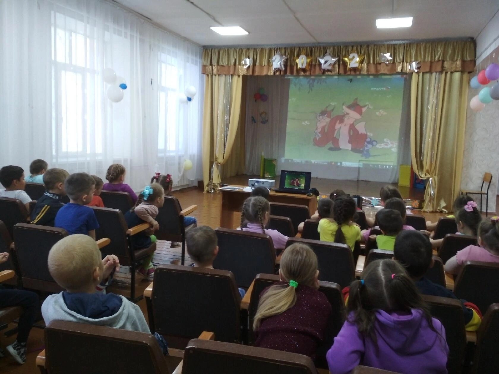 Мультфейерверк.